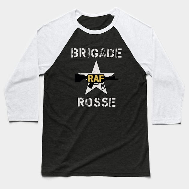 Brigade Rosse band Baseball T-Shirt by VizRad